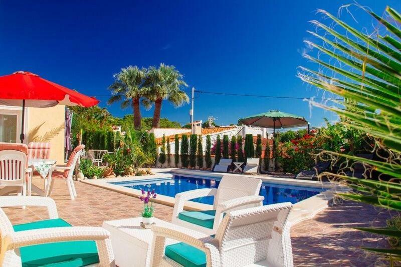Villa Hayahay With Private Pool & Amazing View Калпе Екстериор снимка