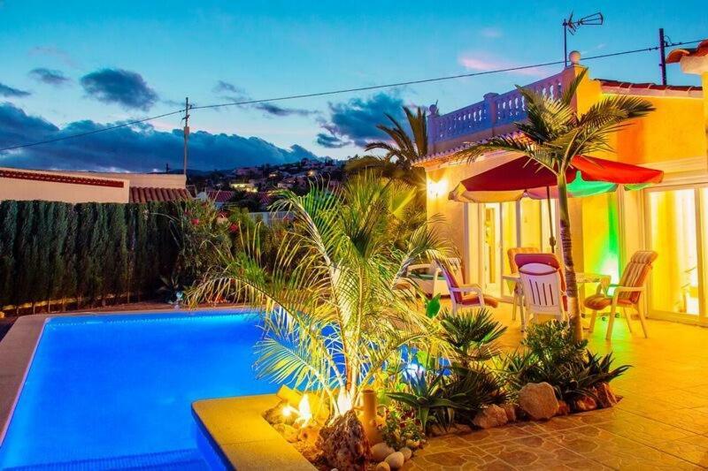 Villa Hayahay With Private Pool & Amazing View Калпе Екстериор снимка